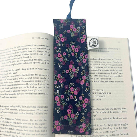 Handmade Block Printed Fabric Bookmarks with Tassel, Ethically Handmade in India