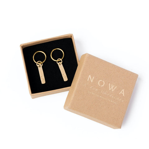 Connection oorbellen goud