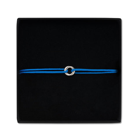 Together as One armband zilver