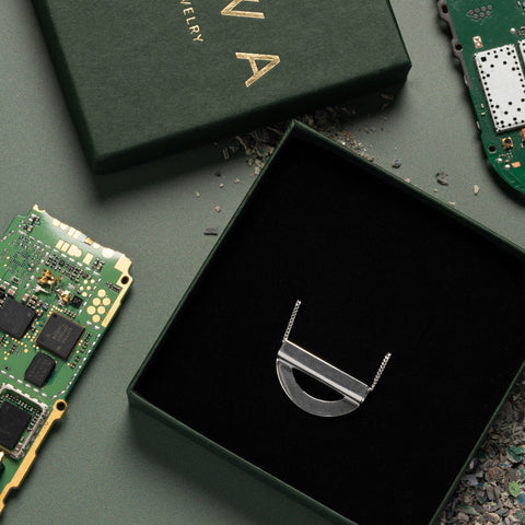 Magic Moon ketting zilver