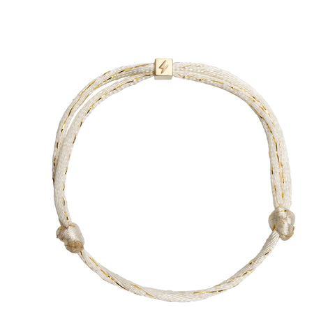 Recharge yourself armband goud