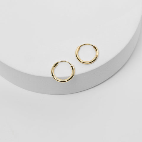 Oorringen goud