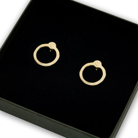 Recycled With Love oorbellen goud