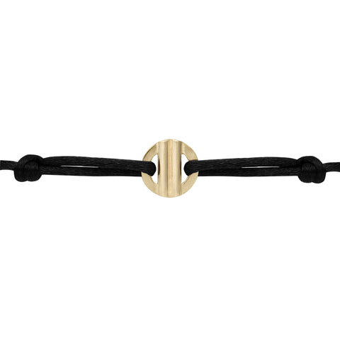 You are Loved armband goud ~ zwart