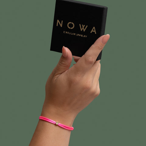 Always in my Heart armband goud