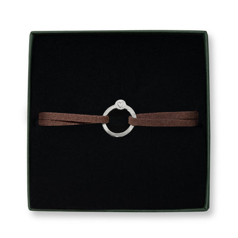 Recycled With Love armband zilver – unisex