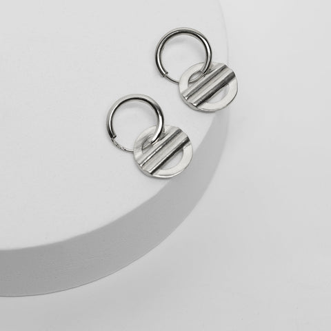 You are Loved oorringen zilver