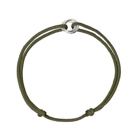 Together as One armband zilver