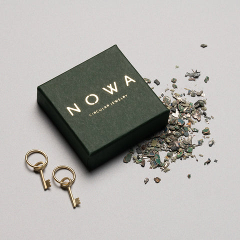 Key to your Heart oorbellen goud