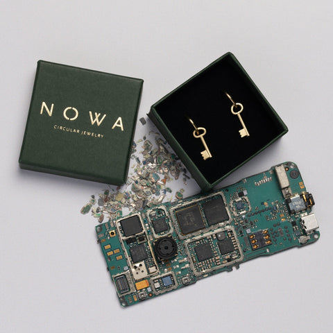 Key to your Heart oorbellen goud