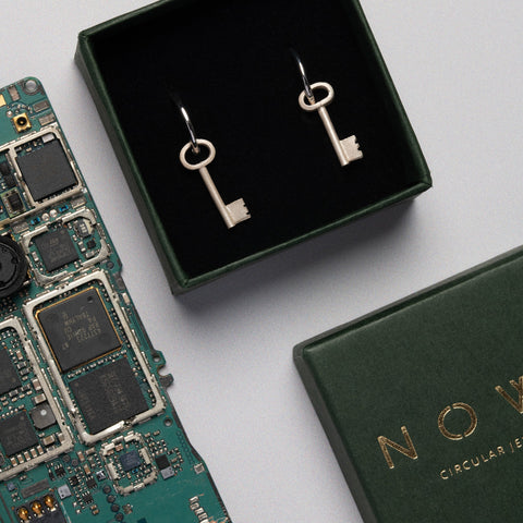 Key to your Heart oorbellen goud