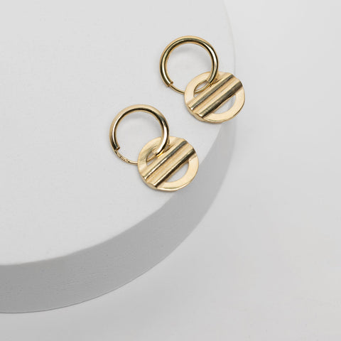 You are Loved oorringen goud