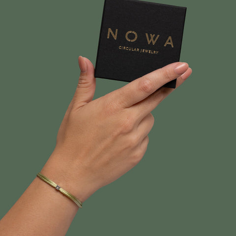 Recharge yourself armband zilver