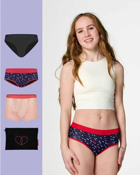 bamboo bundle | 3 pieces | color | girls