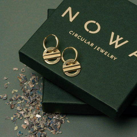 You are Loved oorringen goud