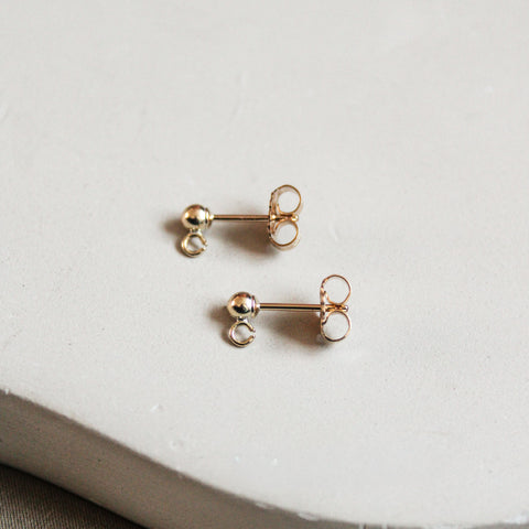 14K gold filled oorbellen