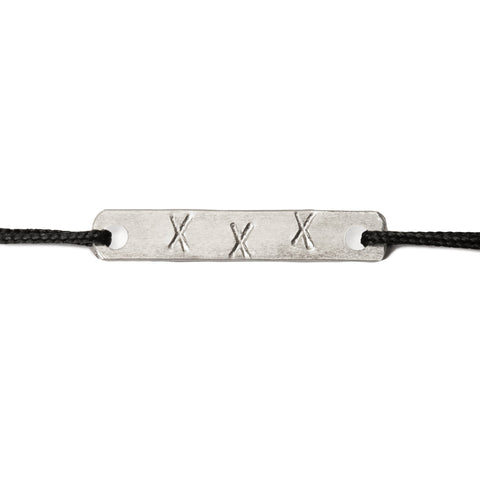 Kisses from Amsterdam armband zilver