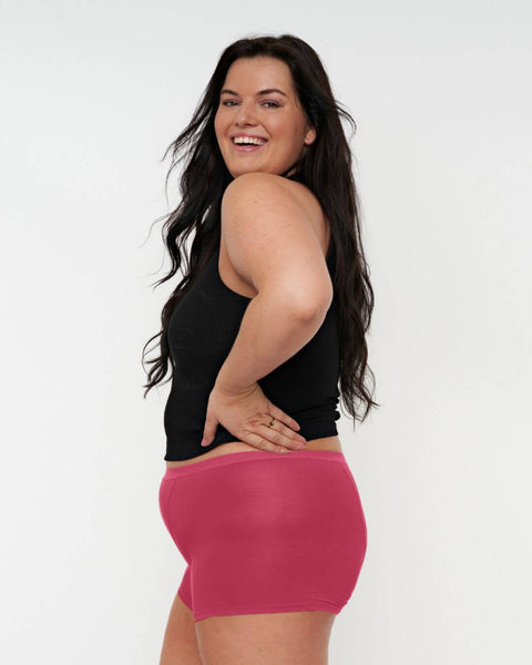 boyshort | gemiddeld-zwaar - 2 tot 3 tampons ruby