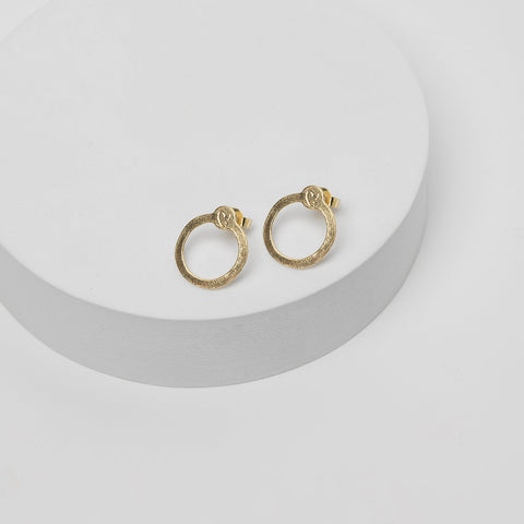 Recycled With Love oorbellen goud