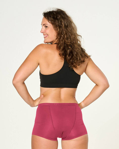 Boyshort | medium-heavy - 2 to 3 ruby ​​tampons