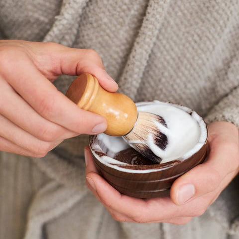 Scheerkwast van Bamboe met Klassiek handvat