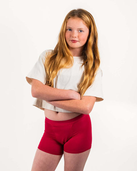 boyshort | super - 5 to 6 tampons ruby