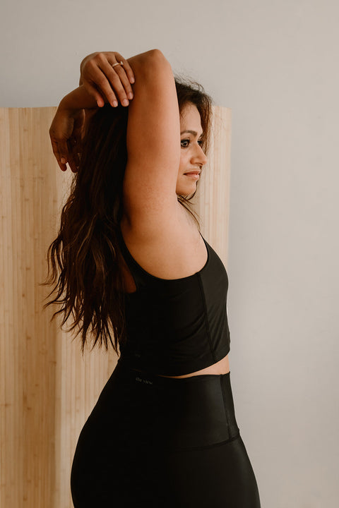 Forever Black yoga set