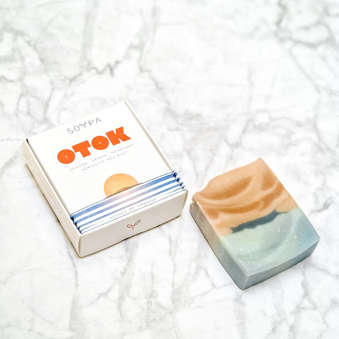 Otok handmade soap I Orange, Lemon, Rosemary