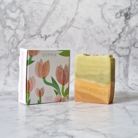 Tulp handmade soap | Mandarin, neroli and lavender