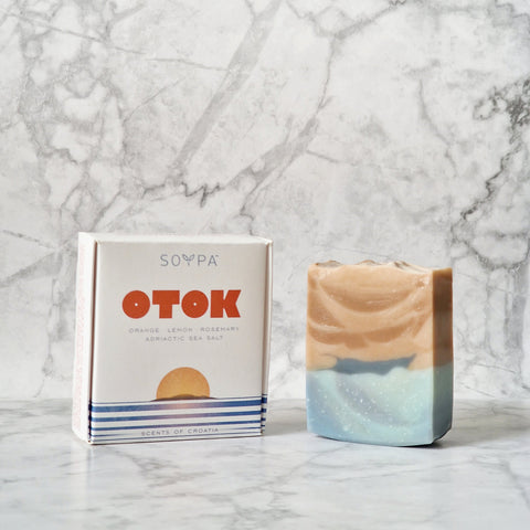 Otok handmade soap I Orange, Lemon, Rosemary