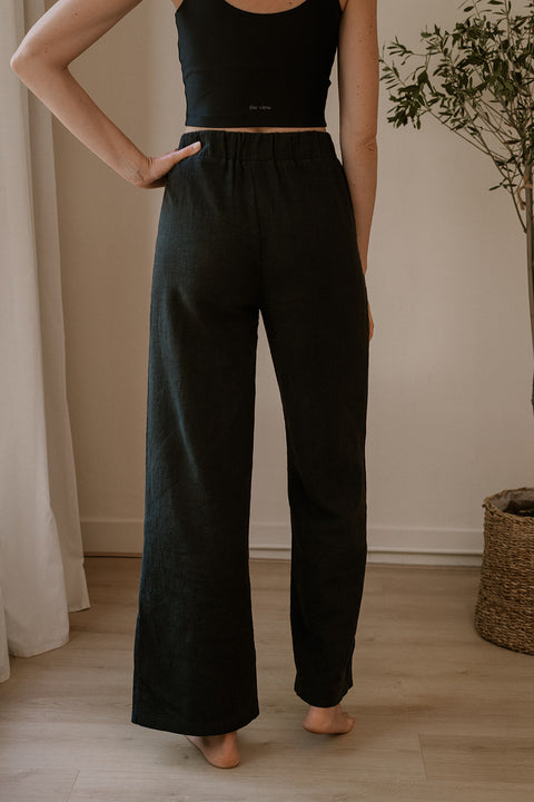 Teya Pants Black