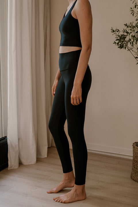 Forever Black yoga set