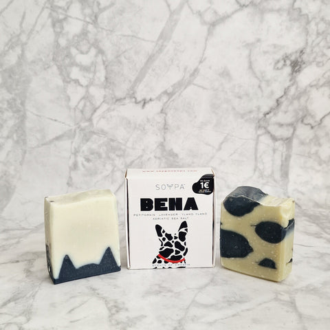 Bena handmade soap I Petitgrain, Lavender, Ylang Ylang