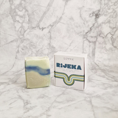 Rijeka handmade soap I Lavender, Rosemary, Amyris