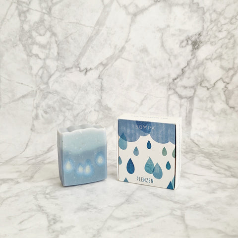 Plenzen handmade soap | Petitgrain, clary sage and peppermint