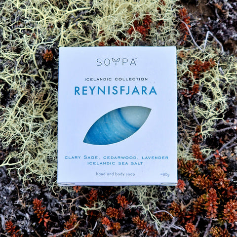 Reynisfjara soap I Clary Sage, Cedarwood, Lavender