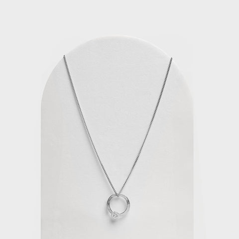 Recycled With Love ketting zilver