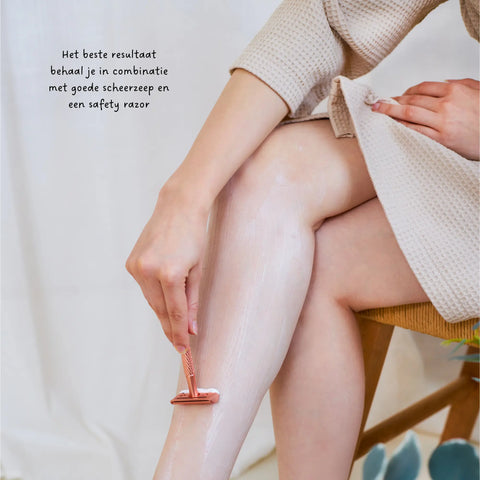 Scheerkwast van Bamboe met Klassiek handvat