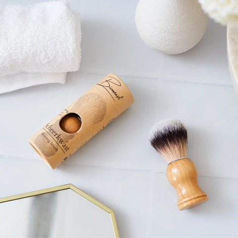 Scheerkwast van Bamboe met Klassiek handvat