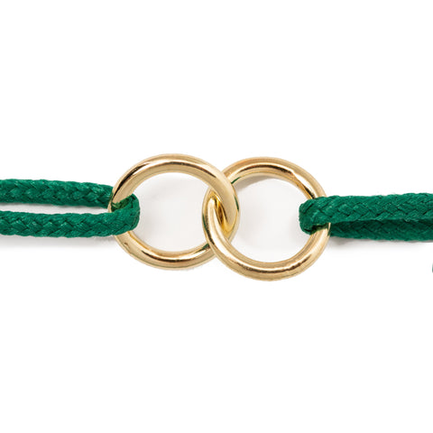 No Waste armband goud