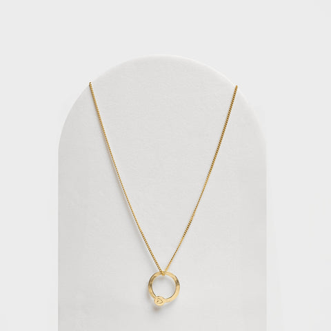 Recycled With Love ketting goud