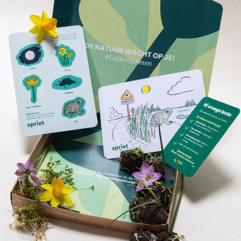 Spriet beleef de lente met kinderen