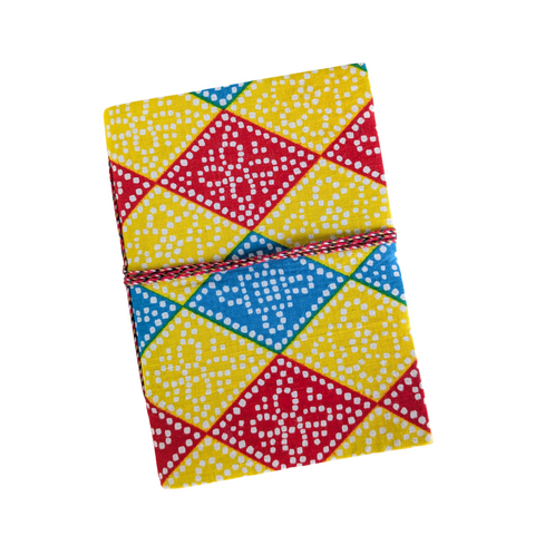 Eco Friendly Cotton Fabric Journals (5 x 7 in), Fair Trade Stationery Ethically Handmade in India
