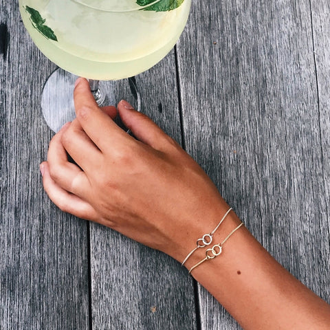 Eternal Connection armband goud