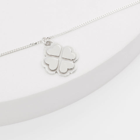 L.O.V.E. You ketting zilver