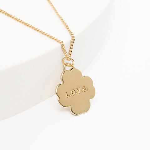 L.O.V.E. You ketting goud