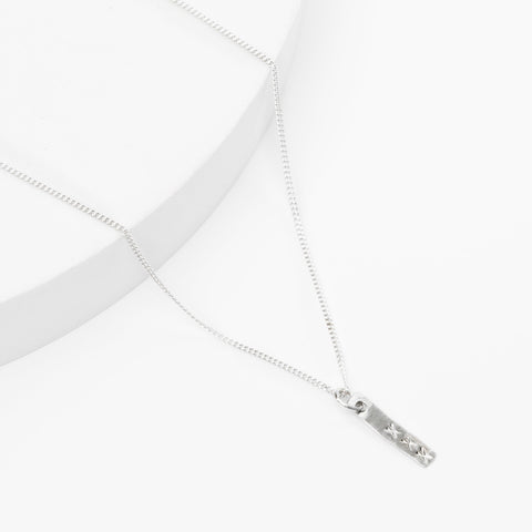 Kisses from Amsterdam ketting zilver