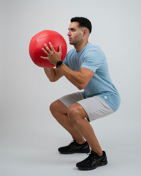 Athleisure Tee Frosted Blue