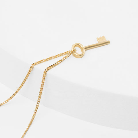 Key To Your Heart ketting goud