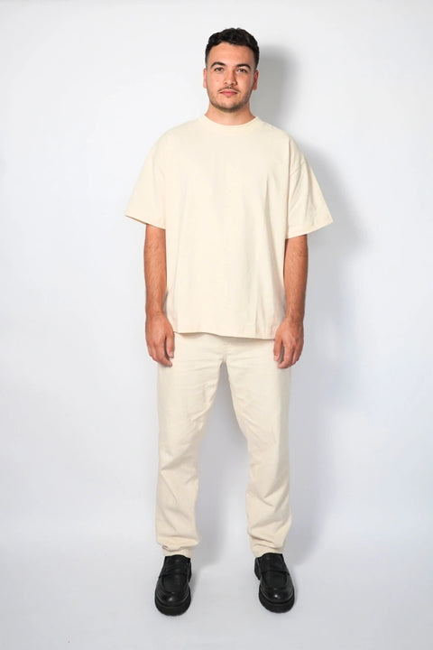T-shirt Plain - Reborn 003 -  Beige